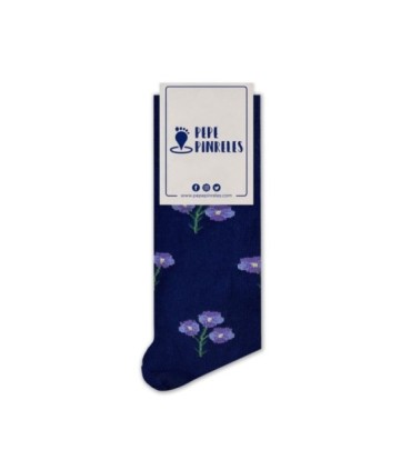Calcetines Ramito de Violetas | Pepe Pinreles - Elegancia Floral en tus Pies
