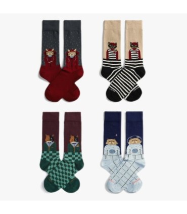 Pack de Calcetines Cat Night | Jimmy Lion - ¡Estilo Felino para tus Pies!