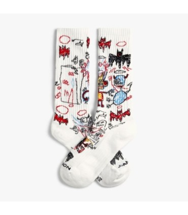 Calcetines Athletic Basquiat Batman | Jimmy Lion - ¡Arte y Estilo en tus Pies!