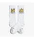 Calcetines Athletic Basquiat Crown | Jimmy Lion - ¡Arte Contemporáneo en tus Pies!