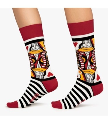 Calcetines Queen of Hearts de Jimmy Lion | Estilo y Comodidad