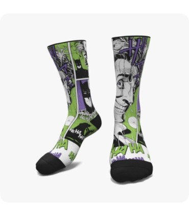 Calcetines Bat Joker | Wabiks - Estilo Batman Oficial