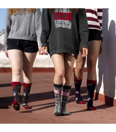 Pack de 3 Calcetines Marvel 74 | Disney
