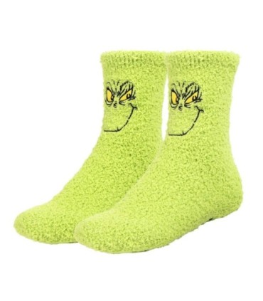 Calcetines Antideslizantes The Grinch | The Grinch - Diversión y Seguridad Navideña