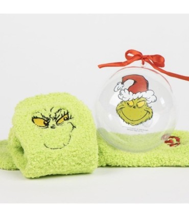 Calcetines Antideslizantes The Grinch | The Grinch - Diversión y Seguridad Navideña