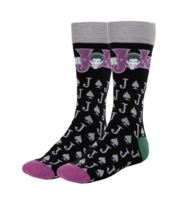 Pack de 3 Calcetines Batman y Joker | Warner Bros - Dualidad de Gotham en tus Pies