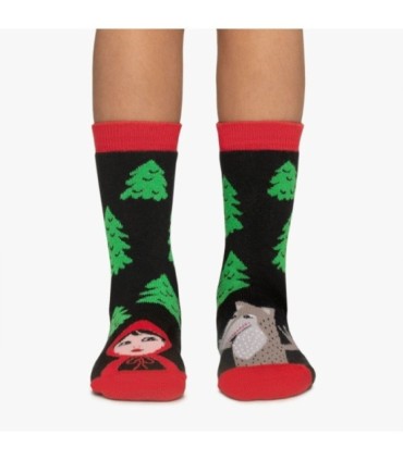 Calcetines Antideslizantes Niños Little Red | Jimmy Lion - Seguridad y Estilo Infantil