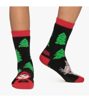 Calcetines Antideslizantes Niños Little Red | Jimmy Lion - Seguridad y Estilo Infantil