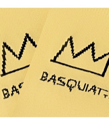 Calcetines Crown | Basquiat x Jimmy Lion - Arte y Estilo para Niños