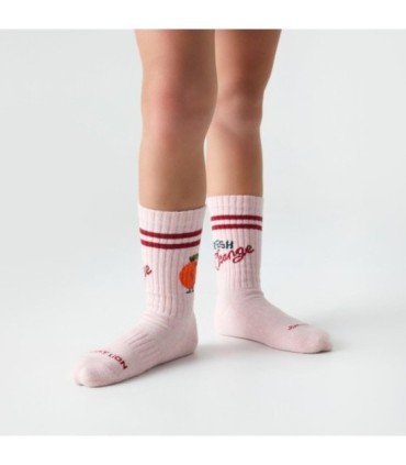 Calcetines Kids Athletic Fresh Orange | Jimmy Lion - Diversión Saludable para Niños