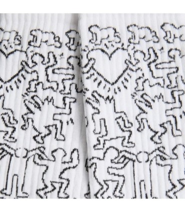 Calcetines Athletic Keith Haring Community | Jimmy Lion - Arte y Estilo en tus Pies