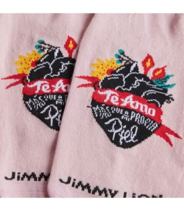 Calcetines Tobilleros Frida Te Amo | Jimmy Lion - Arte y Amor en tus Pies