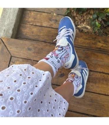 Calcetines Athletic Basquiat Batman | Jimmy Lion - ¡Arte y Estilo en tus Pies!