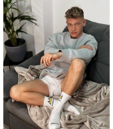 Calcetines Athletic Basquiat Crown | Jimmy Lion - ¡Arte Contemporáneo en tus Pies!