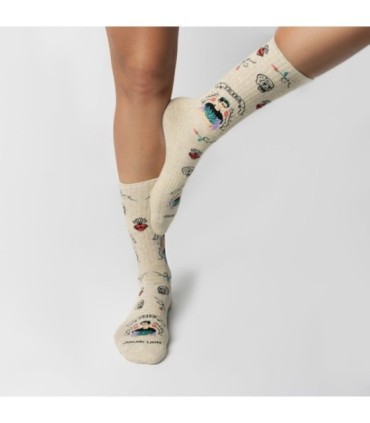 Calcetines Athletic Frida Viva México | Jimmy Lion - ¡Cultura y Estilo en tus Pies!