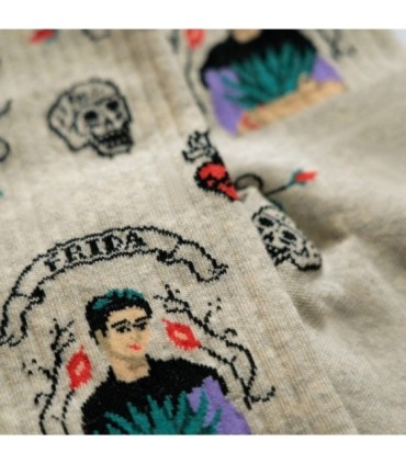 Calcetines Athletic Frida Viva México | Jimmy Lion - ¡Cultura y Estilo en tus Pies!