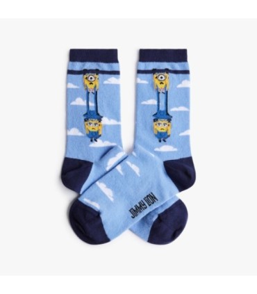 Calcetines para Niños Minions Sky | Jimmy Lion - ¡Diversión amarilla en sus pies!