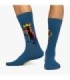 Calcetines Basquiat Pez Dispenser Blue | Jimmy Lion - ¡Arte en tus pies!