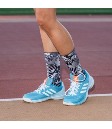 Calcetines Comic Retro | Monolon - ¡Estilo vintage en tus pies!