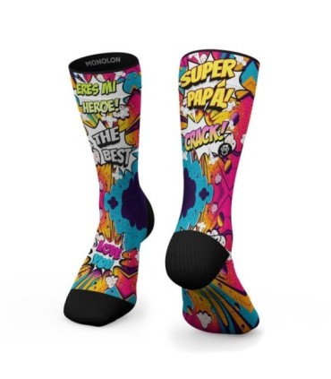 Calcetines Super Papá | Monolon - ¡El regalo perfecto para papá!