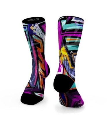 Calcetines Chaotic | Monolon - ¡Sumérgete en el caos con estilo!
