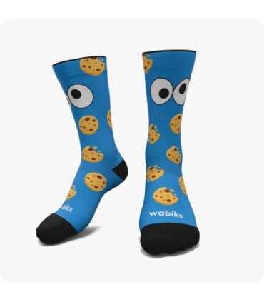 Calcetines Mr. Cookie | Wabiks - ¡Endulza tu entrenamiento con estilo!