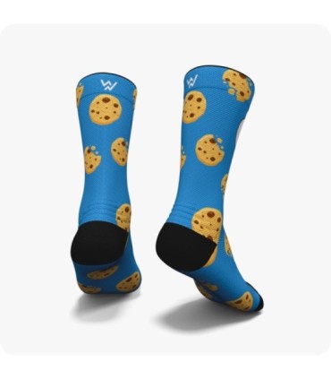 Calcetines Mr. Cookie | Wabiks - ¡Endulza tu entrenamiento con estilo!