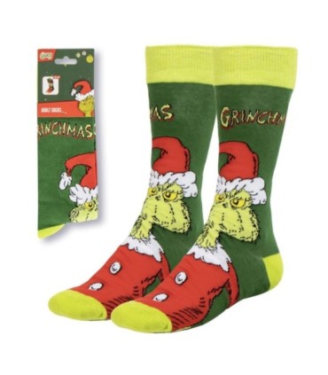 Set de 3 Calcetines The Grinch | The Grinch - Estilo Festivo y Comodidad