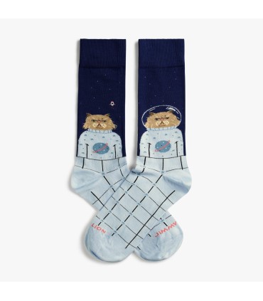 Calcetines Space Cat - Diversión Interestelar | Jimmy Lion