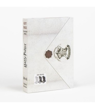 Pack de 3 Calcetines Harry Potter 55 | Warner Bros - Estilo Mágico y Confort